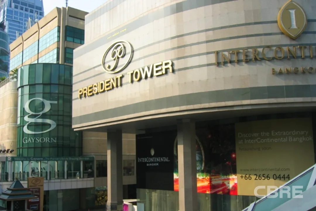 President Tower Office For Rent Ploenchit Road Bangkok